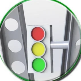 Traffic light early warning system